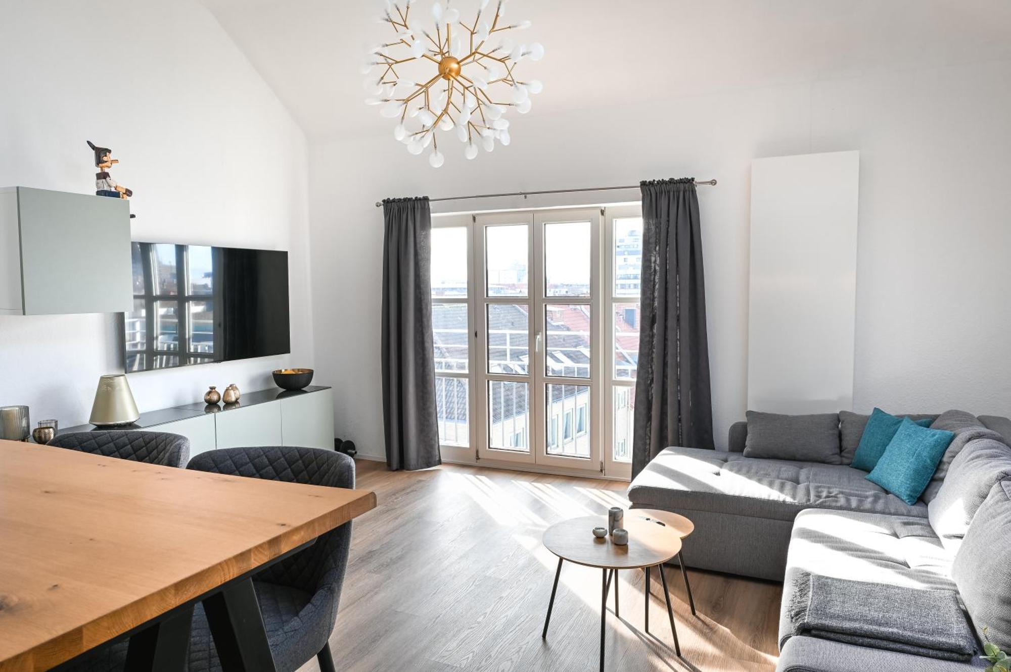 Eich-Penthouse, Zentral Am Stadtwald Mit Ausblick Ueber Die Stadt, 24H Self Check-In, Netflix, Disneyplus Hannover Exteriér fotografie